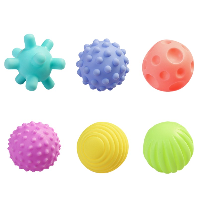 Günstiger Preis Baby-Sensorspielzeug Silikonball