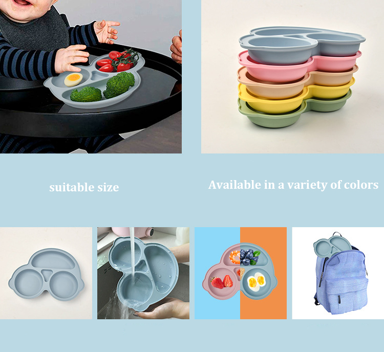 Bpa Free Silicone Baby Feeding Set