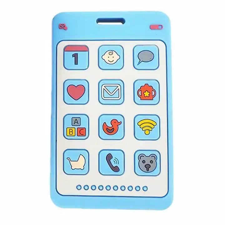 Silikon Baby Teether Telefon