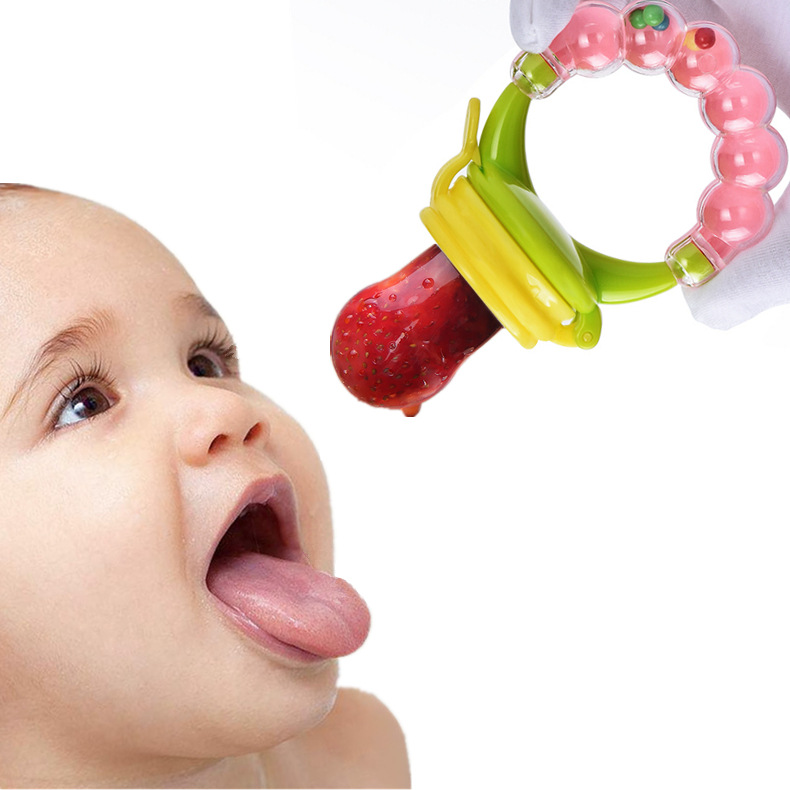 أداة تغذية عضاضة الأطفال المصنوعة من السيليكون