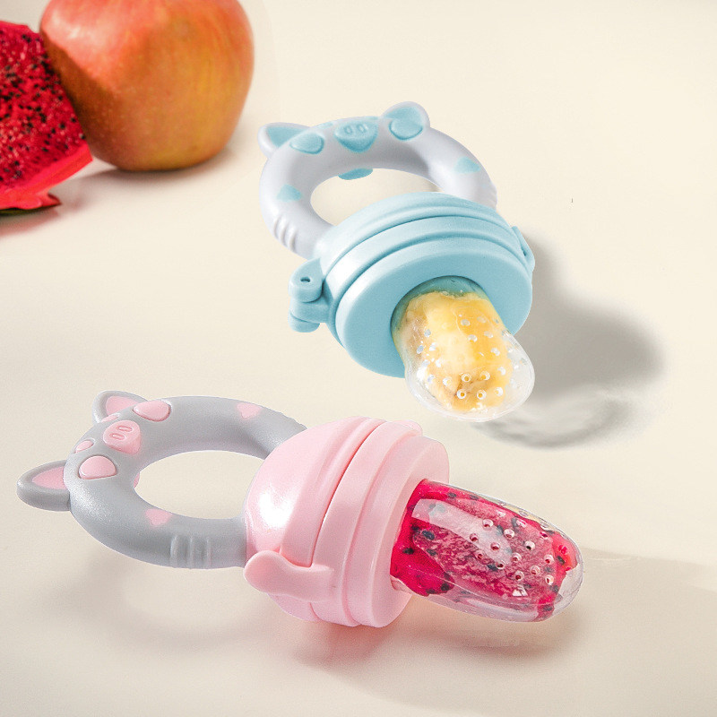silicone fruit pacifier