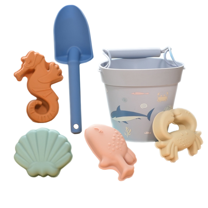 silicone beach bucket sets